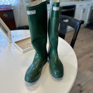 Vintage Hunter Green Women's Winter & Rain Boots